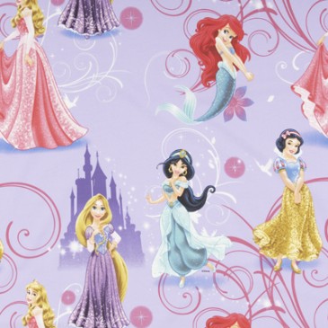 Disney Princess Fabric GLAMOUR.35.140