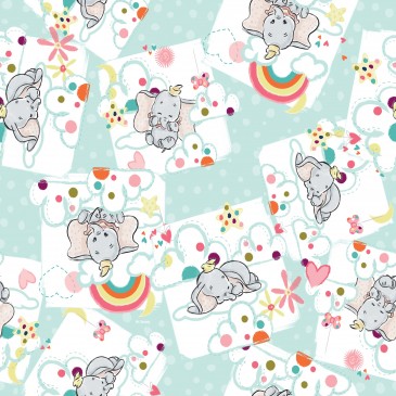 Disney Dumbo Fabric DREAMY.440.140