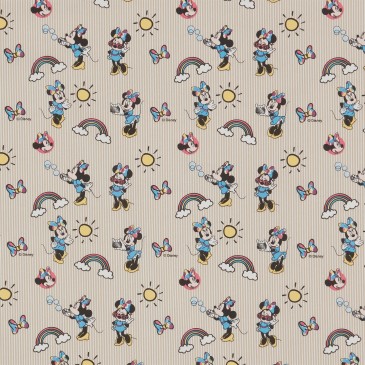 Disney Minnie Mouse Fabric RAINBOW.13.140